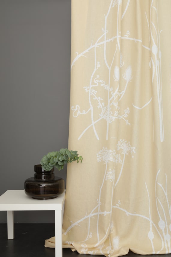 VUOREN KASVIT -pellavakangas beige